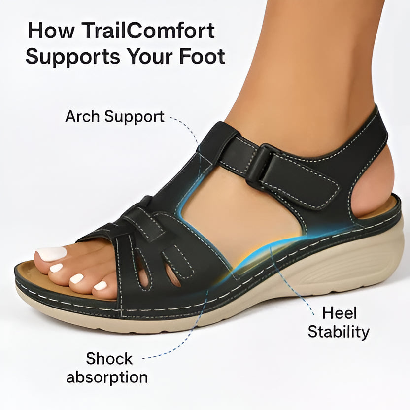 Comfort-Enhanced Sandals for Women with Adjustable Straps