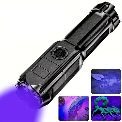 Rechargeable UV Stain Finder for Pets with Adjustable Focus