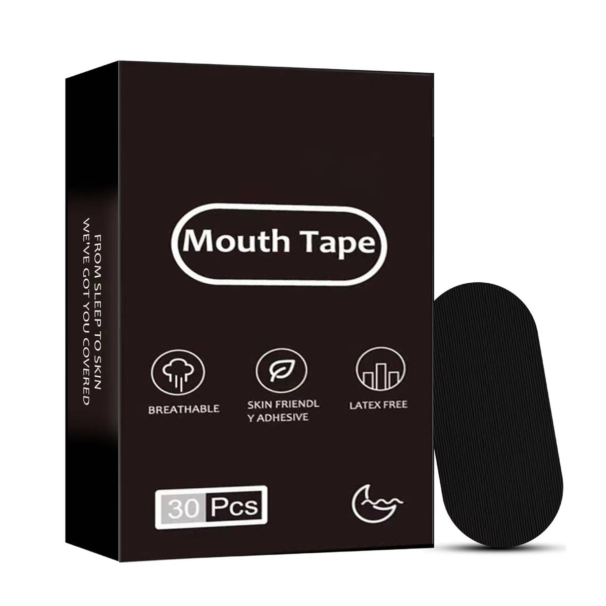 Nasal Breathing Sleep Strips with Natural Bamboo Fiber