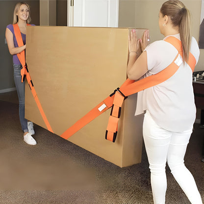 ErgoLift Furniture Moving Straps – Adjustable & Supportive