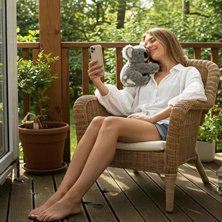 Comforting Koala Companion with Soothing Weight and Softness