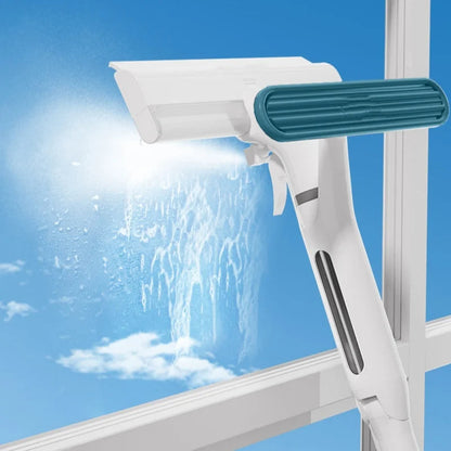 Effortless Glass Cleaning Spray Mop with Extendable Handle