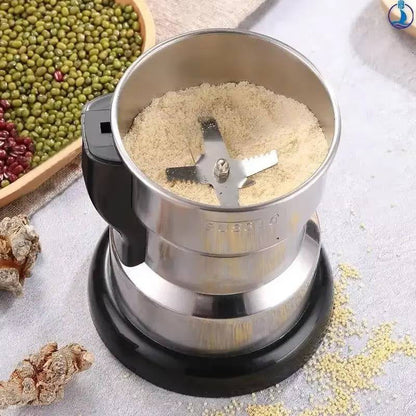 Precision Coffee Bean Grinder with 400W Power and Six Cutting Blades