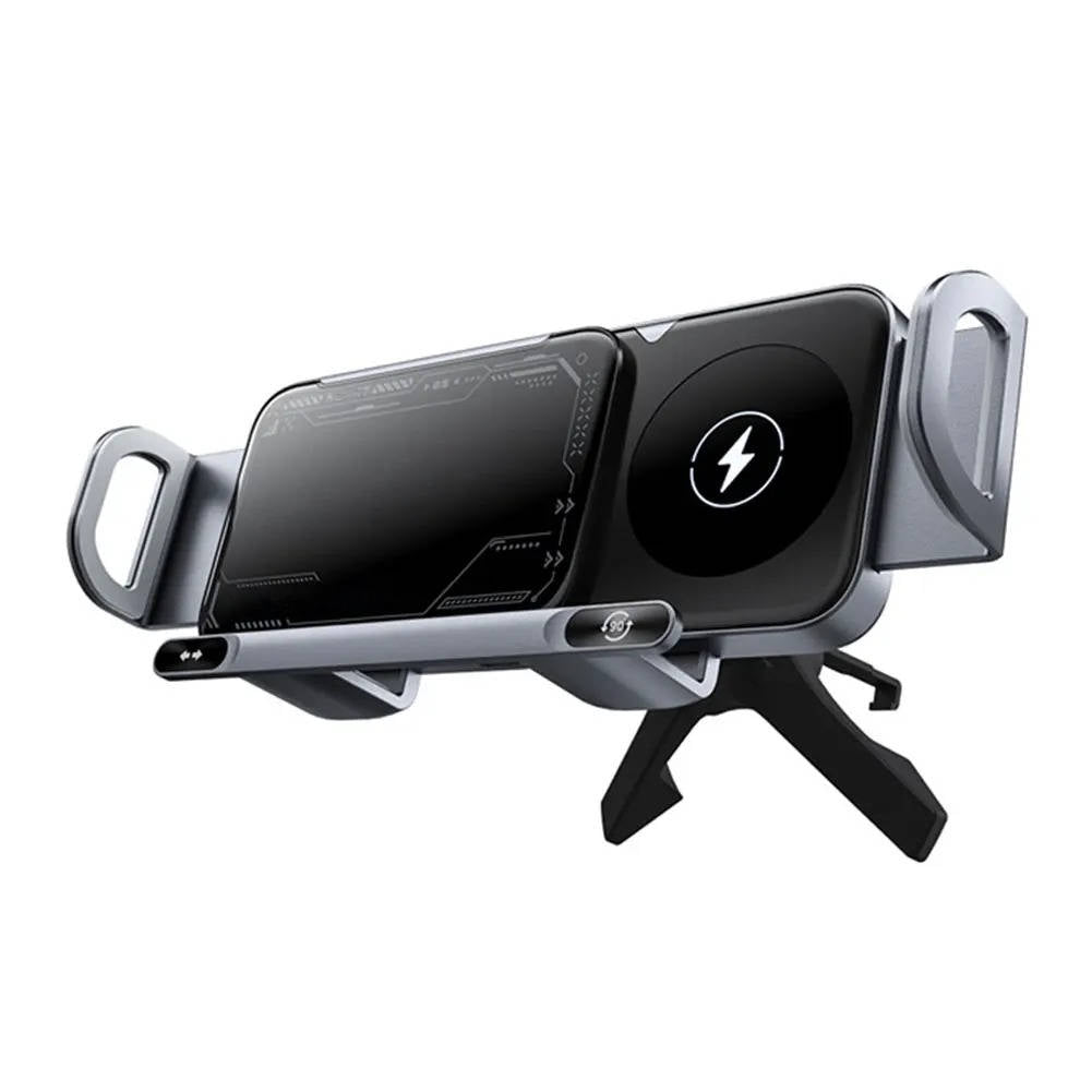 Smart Car Phone Holder with Quick Charge and Automatic Grip