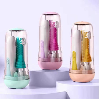 Ultimate 6-Piece Electric Bottle Cleaning Brush Set