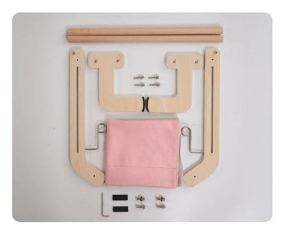 Elevated Cat Hammock Bed with Plywood Frame and Breathable Fabric