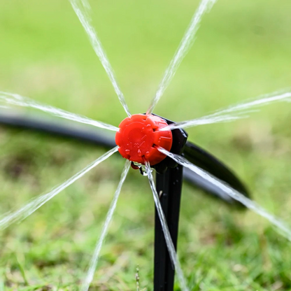 Smart Garden Irrigation Kit with Programmable Timer and Customizable Drip Heads