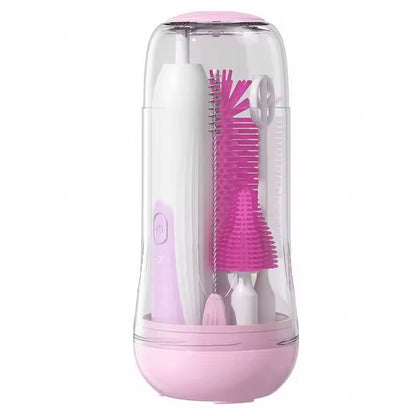 Ultimate 6-Piece Electric Bottle Cleaning Brush Set
