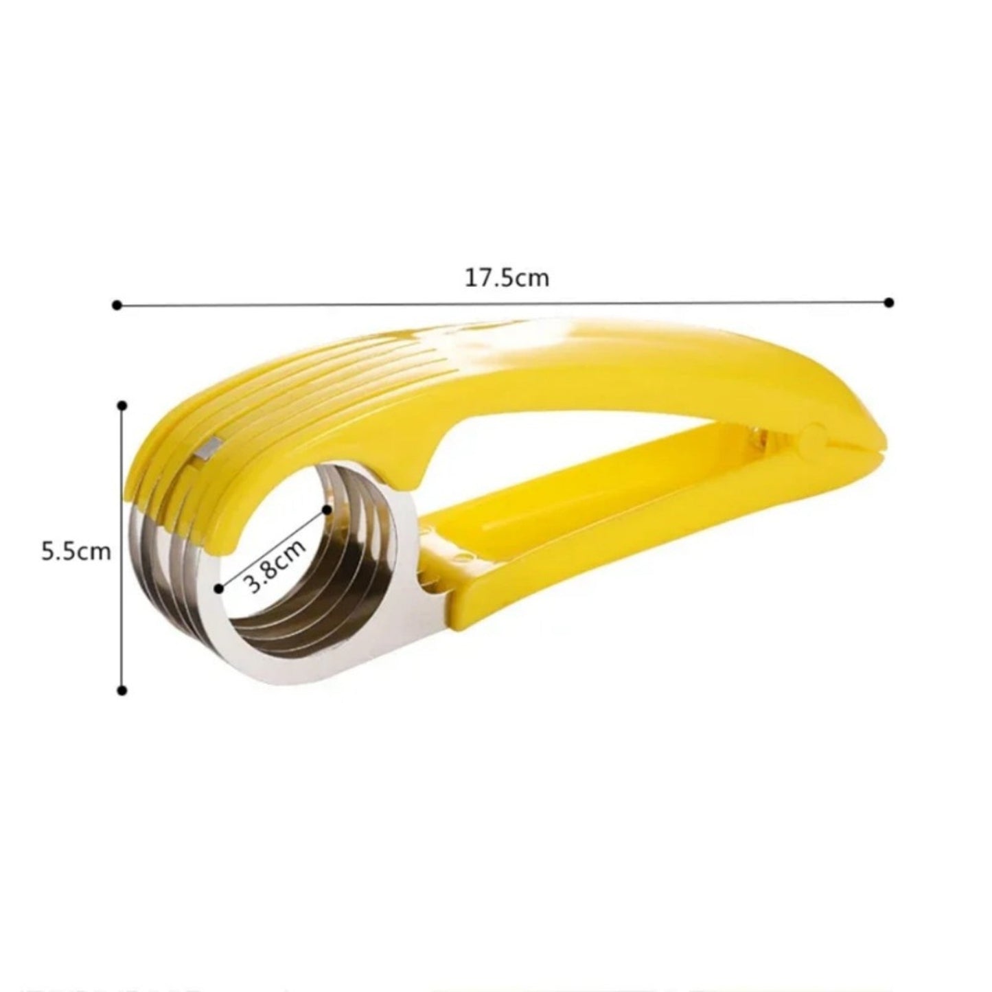 Effortless Fruit & Veggie Slicer with Innovative Handle Design
