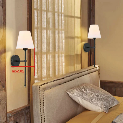 Rechargeable LED Wall Light with Remote Control - 12 Color Options for Bedroom and Hallway
