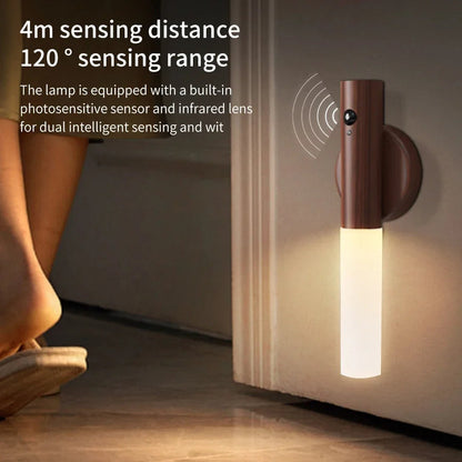 Rechargeable LED Wall Light with Motion Sensor, Warm White, 2 Finishes, Magnetic Base