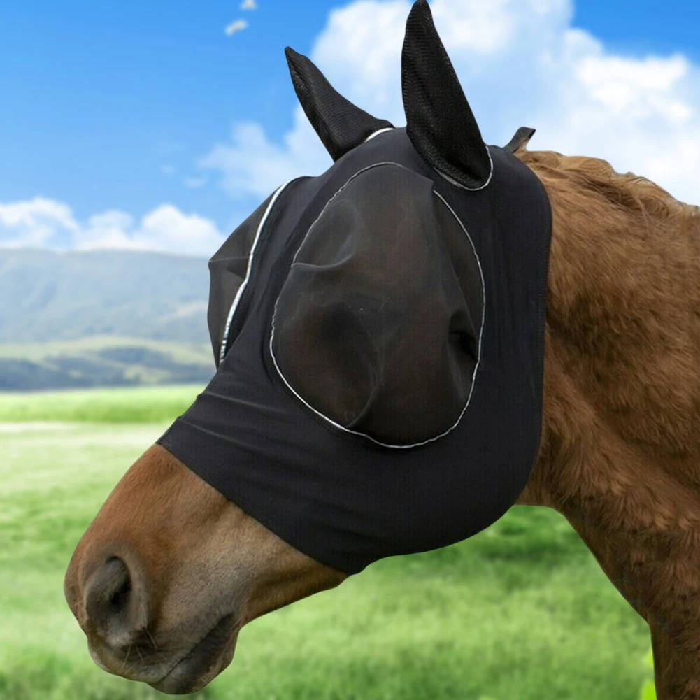 Ultimate Insect Shield Mask for Horses - UV Protection & Comfort