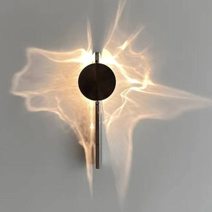 Rotating Head Wall Light with Adjustable Design and Reflective Metal Plate