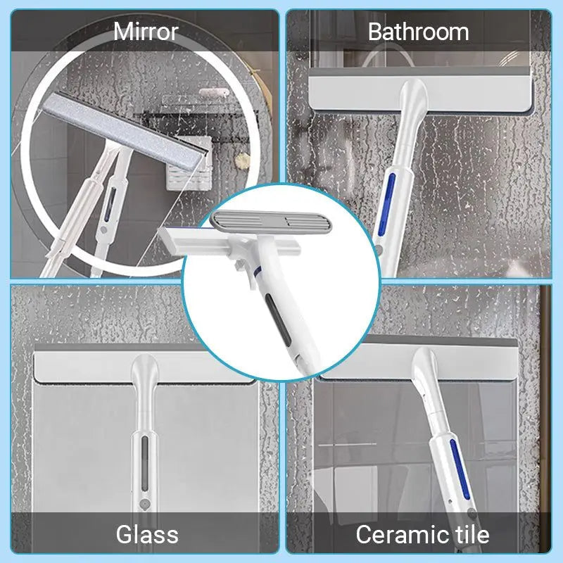 Effortless Glass Cleaning Spray Mop with Extendable Handle