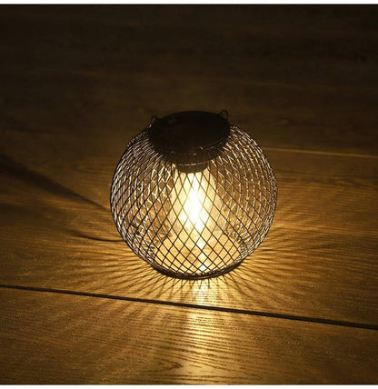 Eco-Friendly Hanging Lantern with Auto Light Sensor & 14-Hour Glow