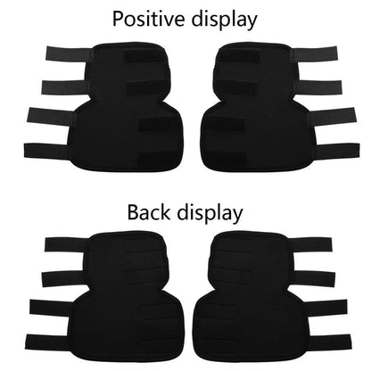 Canine Ankle Support Wrap with Protective Compression and Visibility Strips