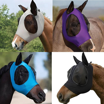 Ultimate Insect Shield Mask for Horses - UV Protection & Comfort