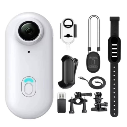 Ultra-Compact 4K Adventure Camera with Versatile Mounting Options