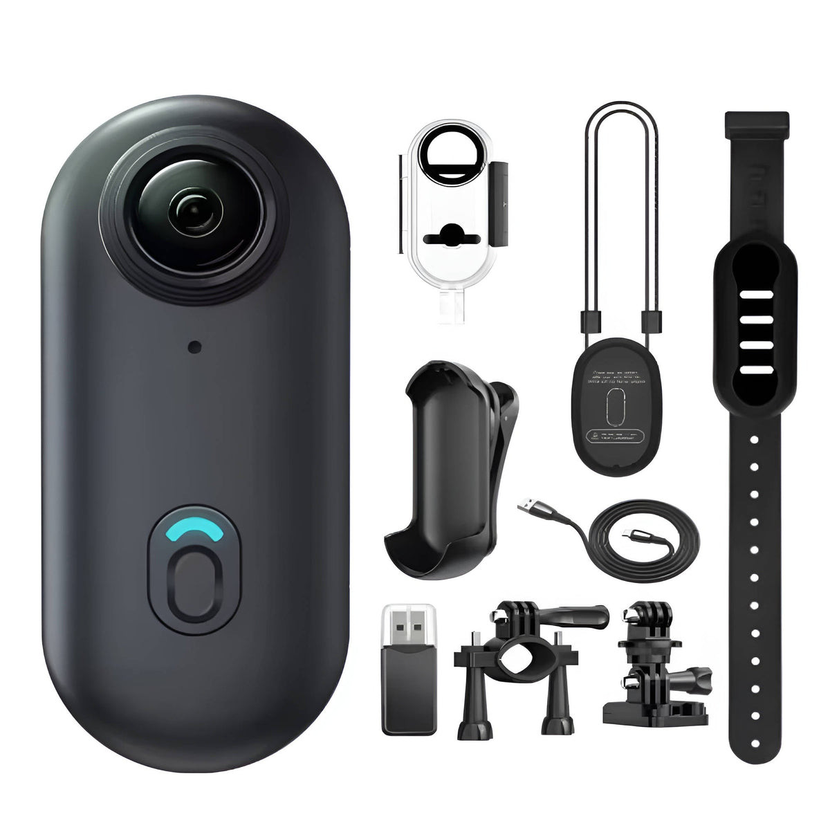 Ultra-Compact 4K Adventure Camera with Versatile Mounting Options
