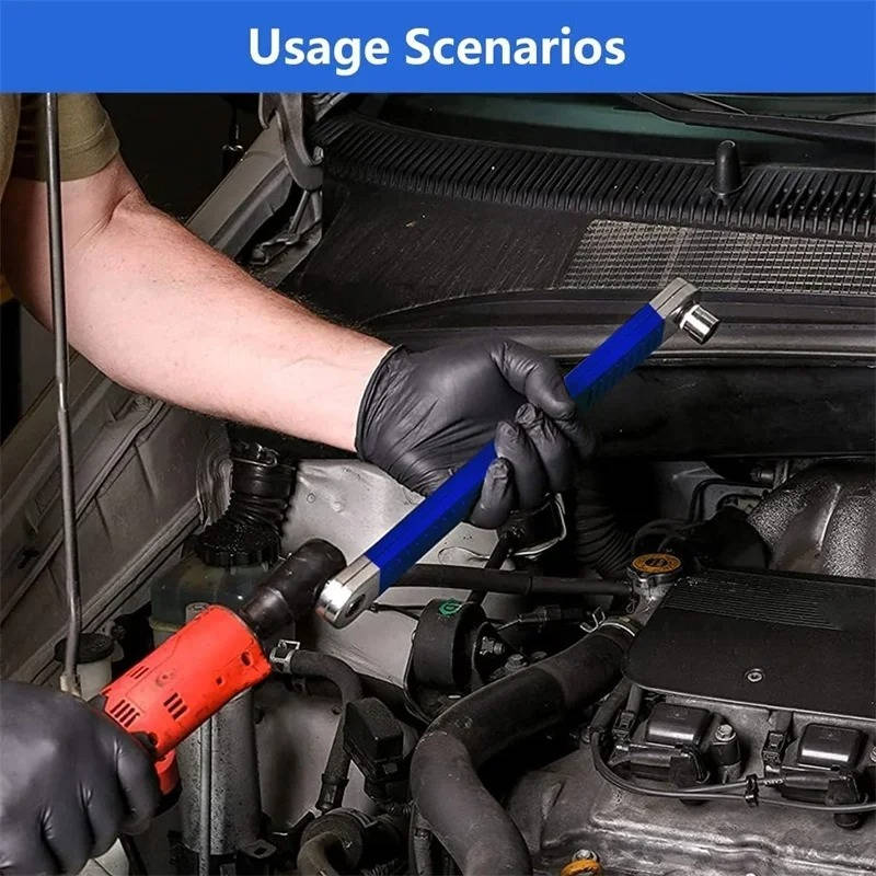 Ultimate Reach Socket Extension Tool with Versatile Adapters