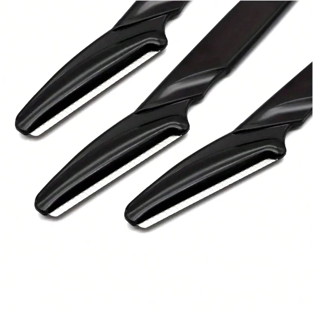 12-Pack Women's Face Razors, Stainless Steel Eyebrow Shapers for Peach Fuzz