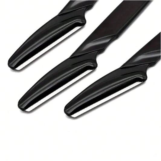 12-Pack Women's Face Razors, Stainless Steel Eyebrow Shapers for Peach Fuzz