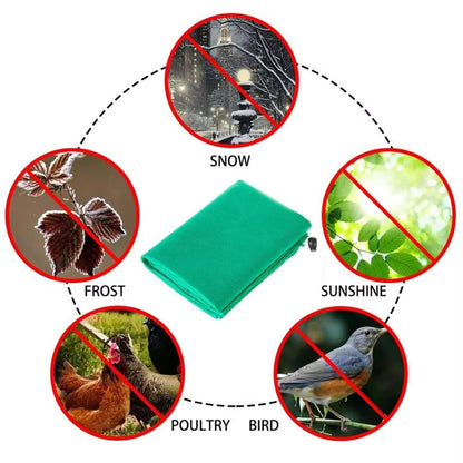 Garden Shield: Zippered Frost Protection Cover for Plants