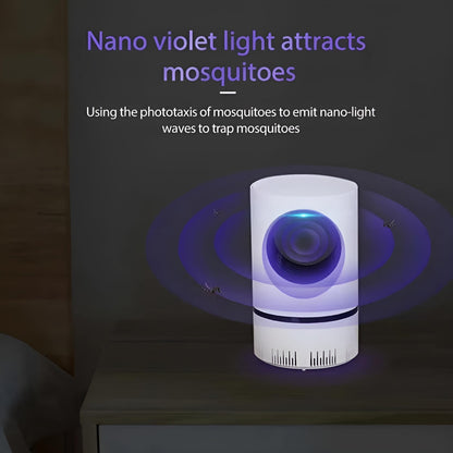 UV Insect Trap with 6 LED Lights and Detachable Collection Tray