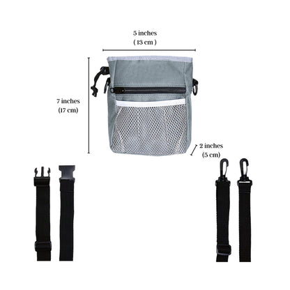 Portable Pet Reward Pouch for Training and Travel