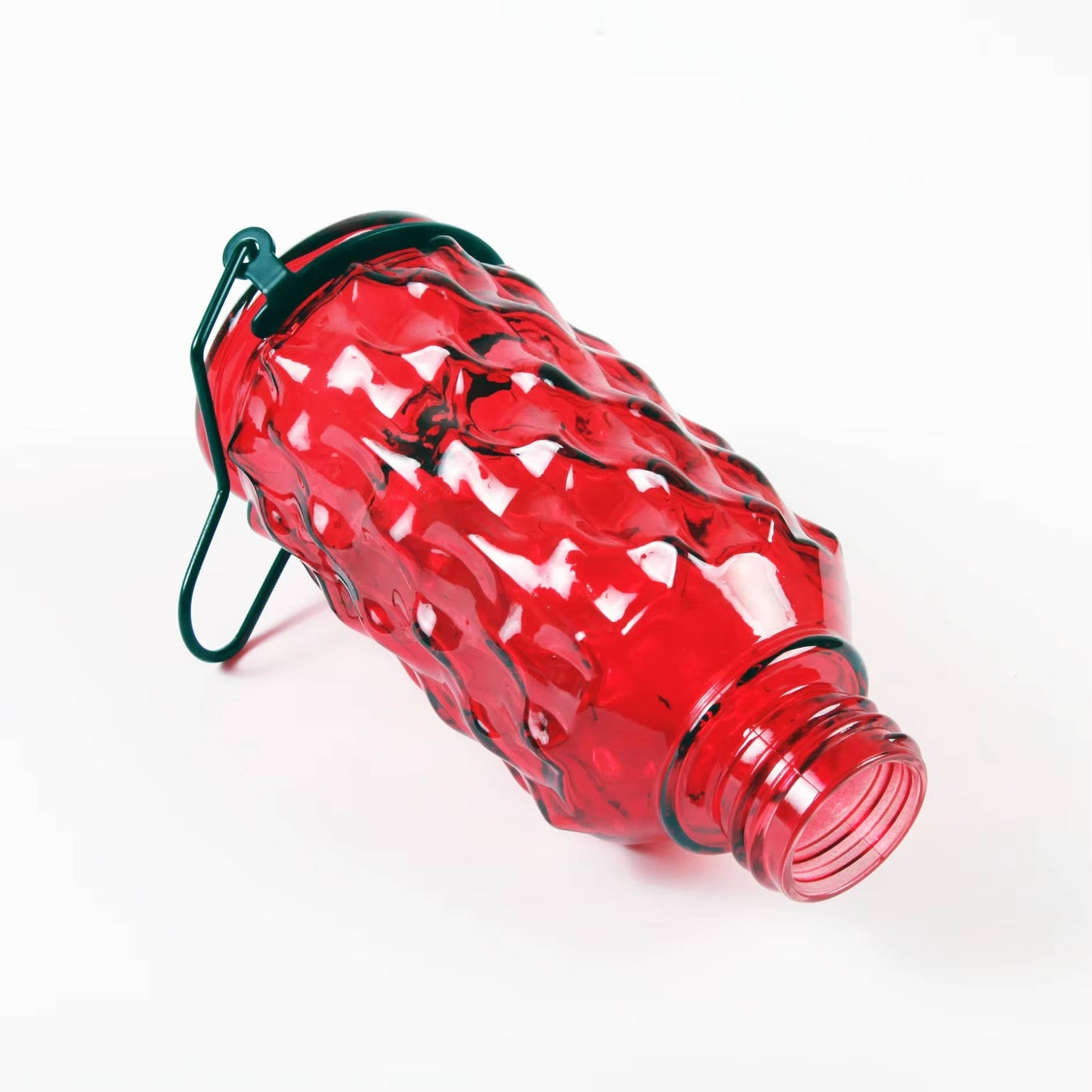 Elegant 16 OZ Nectar Feeder for Hummingbirds with Bee Shields & Ant Moat