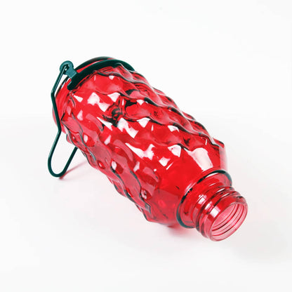 Elegant 16 OZ Nectar Feeder for Hummingbirds with Bee Shields & Ant Moat