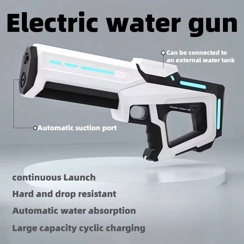 Electric Water Blaster with Auto-Refill and 10 Meter Range
