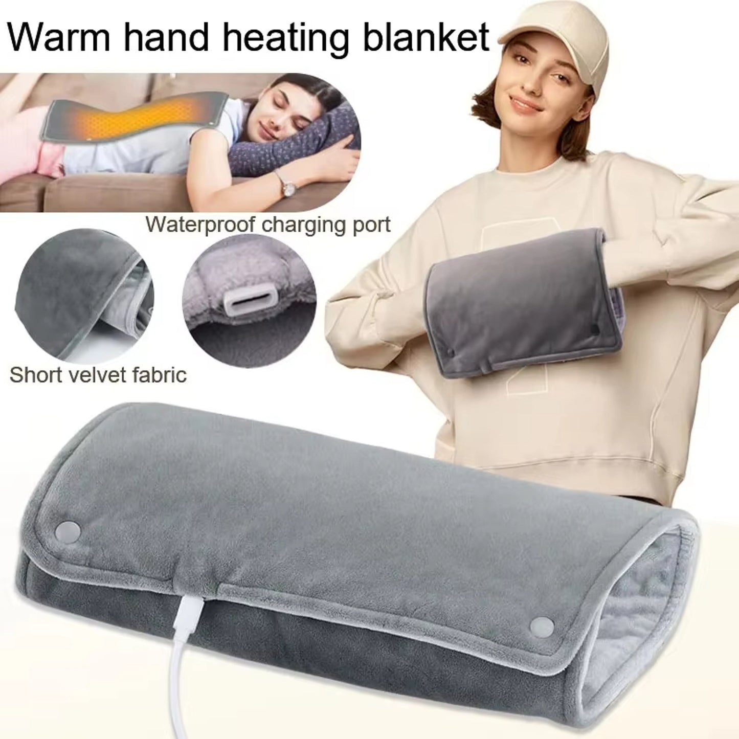 Portable USB Heating Pad for Instant Relief Anywhere