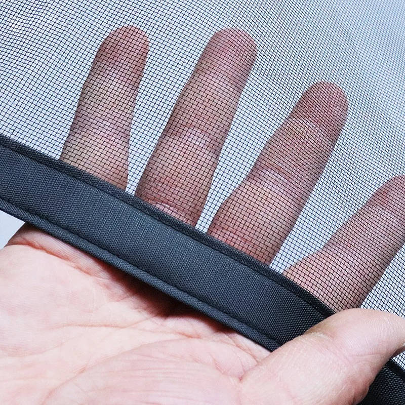 Insect-Proof Magnetic Door Screen with Auto-Close Feature