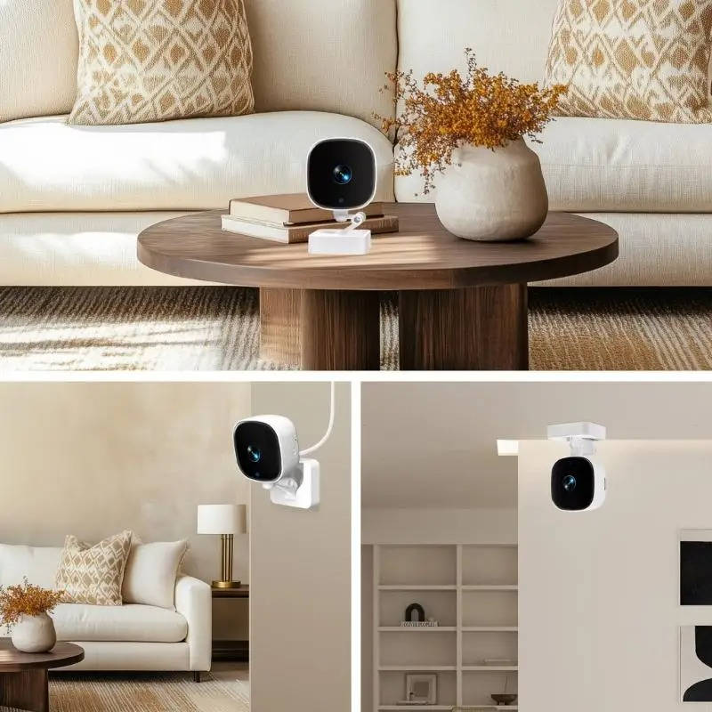 HomeWatch Pro: Smart Indoor Security Camera with 24/7 Monitoring