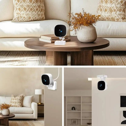 HomeWatch Pro: Smart Indoor Security Camera with 24/7 Monitoring