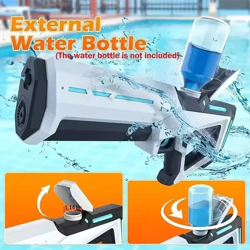 Electric Water Blaster with Auto-Refill and 10 Meter Range