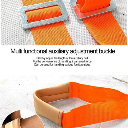 ErgoLift Furniture Moving Straps – Adjustable & Supportive