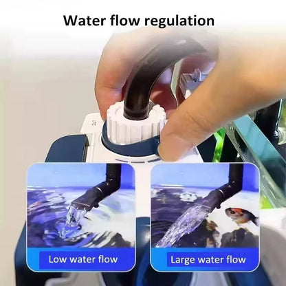 External Aquarium Filter System for Crystal-Clear Water