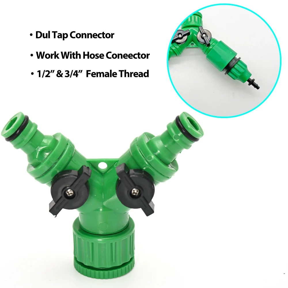 Smart Garden Irrigation Kit with Programmable Timer and Customizable Drip Heads