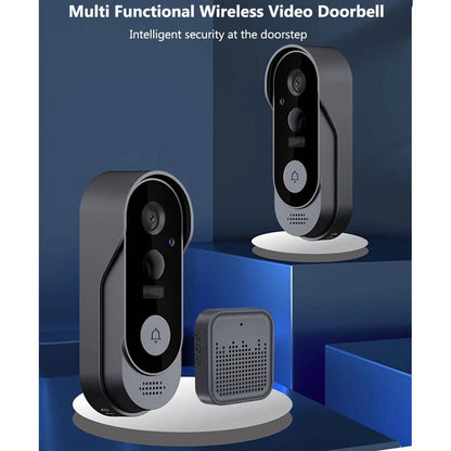 Smart Wireless Doorbell with Night Vision & Two-Way Communication