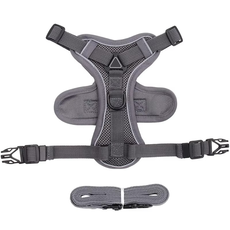 Adjustable Safety Harness and Leash for Cats with Reflective Safety Features