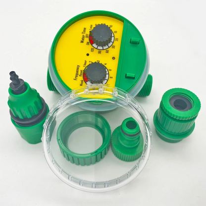 Smart Garden Irrigation Kit with Programmable Timer and Customizable Drip Heads