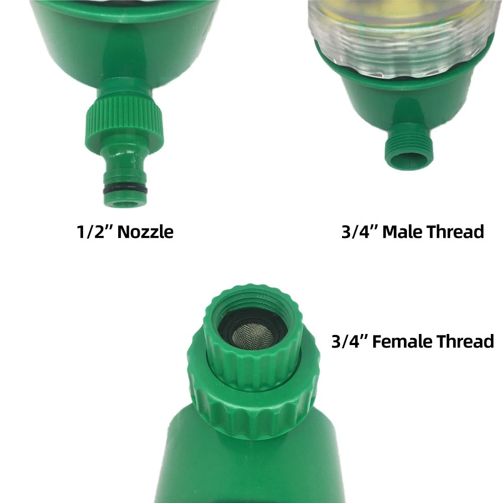 Smart Garden Irrigation Kit with Programmable Timer and Customizable Drip Heads
