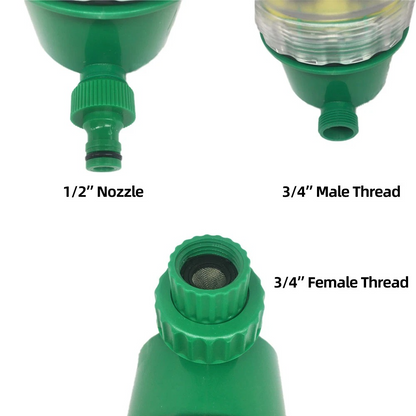Smart Garden Irrigation Kit with Programmable Timer and Customizable Drip Heads