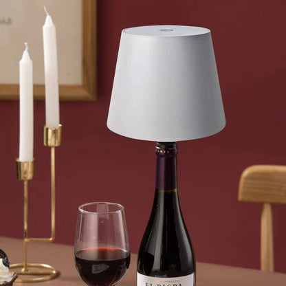 Rechargeable RGB Wine Bottle Light with Touch Dimming for Table and Patio
