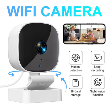 HomeWatch Pro: Smart Indoor Security Camera with 24/7 Monitoring