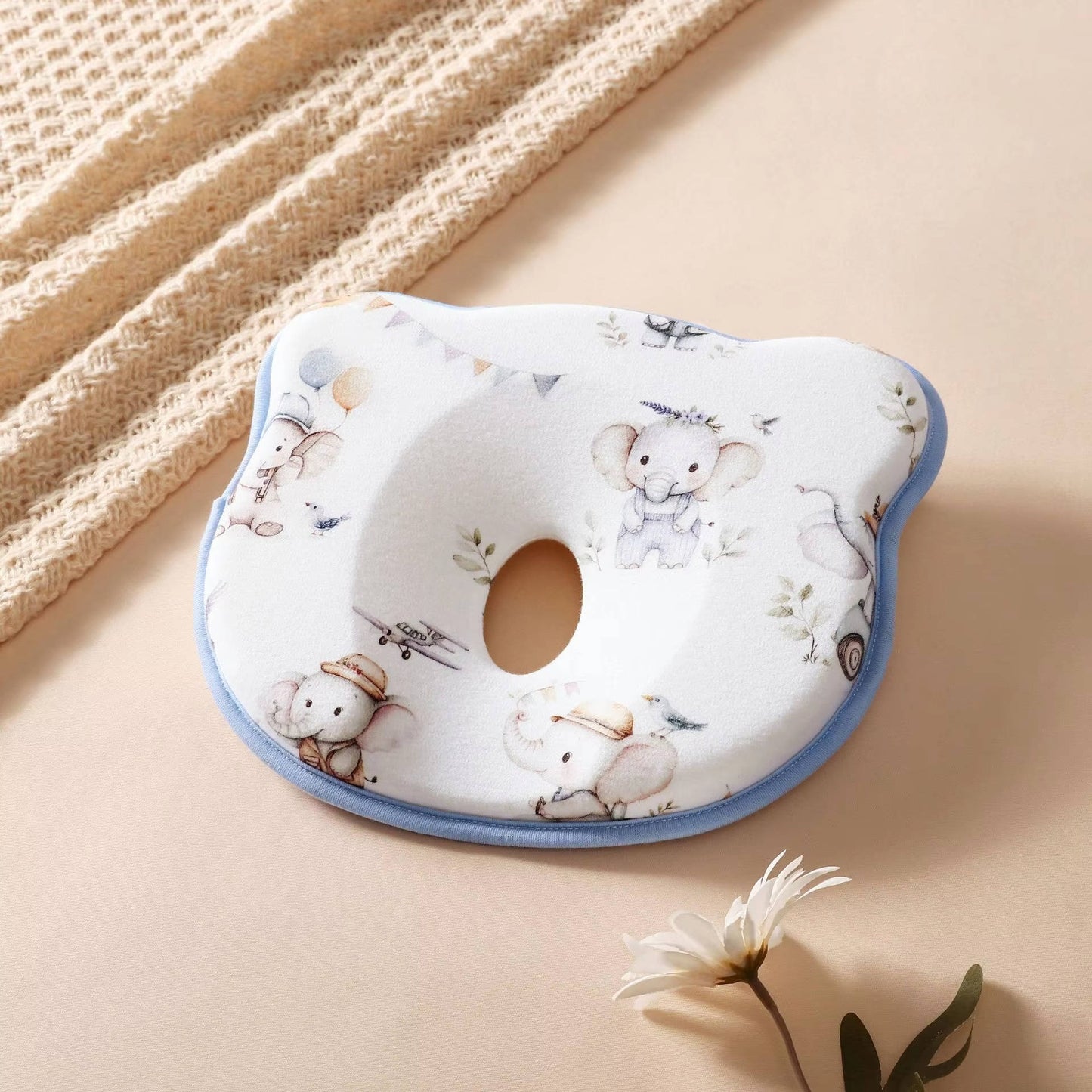 Comfort Cradle Pillow for Infants - Silicone Core Support