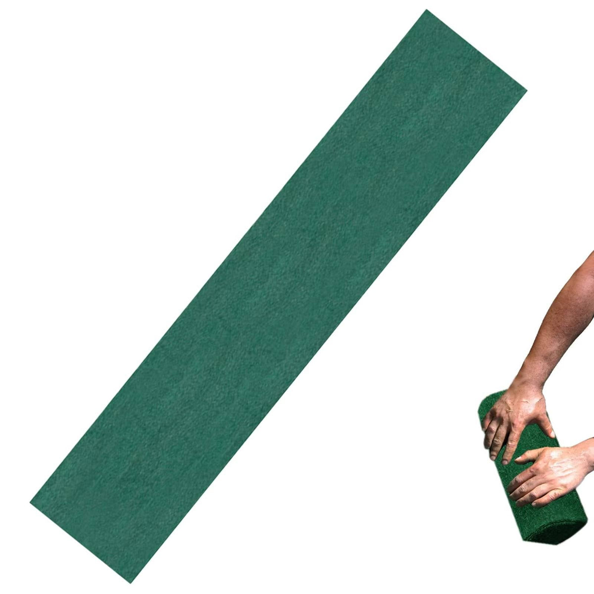 Biodegradable Seed Mat with Embedded Grass Seeds and Micro Fertilizer