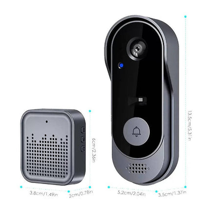Video Doorbell with Motion Sensor, Night Vision & Local Storage